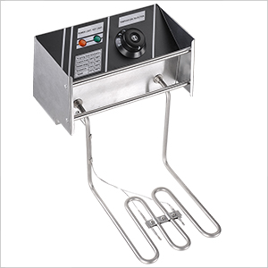 karlhome 5000W 12 L Electric Deep Fryer Portable Dual Tank Basket Commercial Restaurant